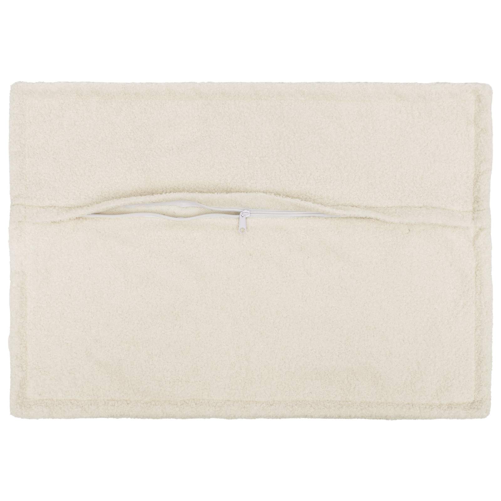 vidaXL Cushion Cover 6 pcs HOUTEN Cream 50 x 80 cm Bouclé 3