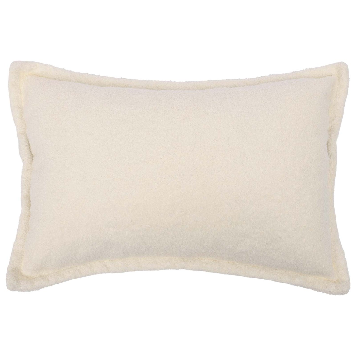vidaXL Cushion Cover 6 pcs HOUTEN Cream 50 x 80 cm Bouclé 2