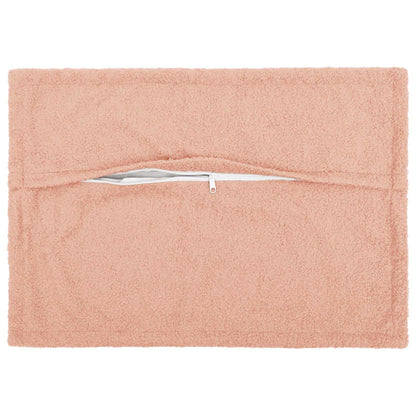 vidaXL Cushion Cover 6 pcs HOUTEN Pink 50 x 80 cm Bouclé 3