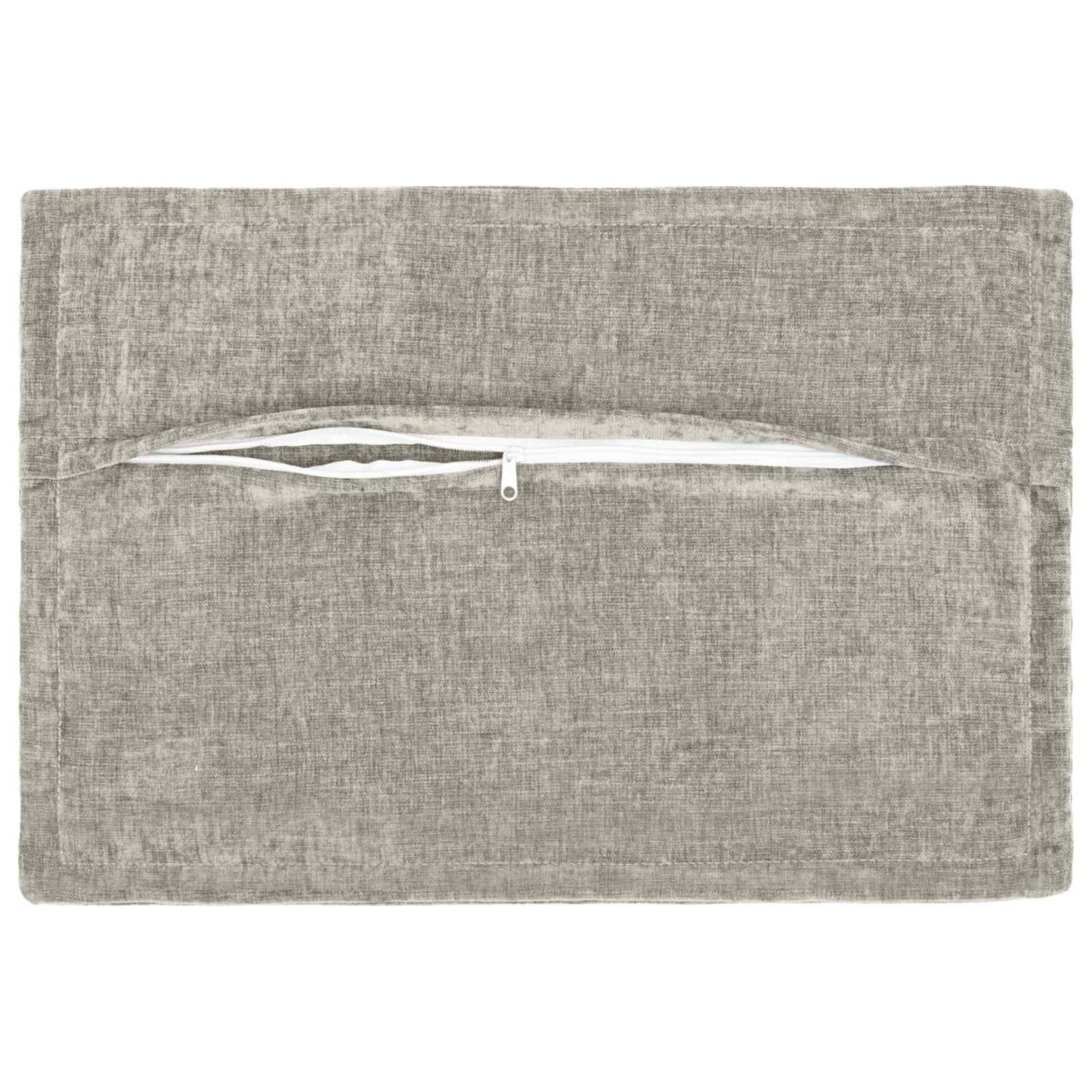 vidaXL Cushion Cover 6 pcs HOUTEN Light Grey 50 x 80 cm 4