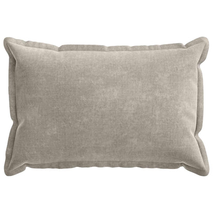vidaXL Cushion Cover 6 pcs HOUTEN Light Grey 50 x 80 cm 3