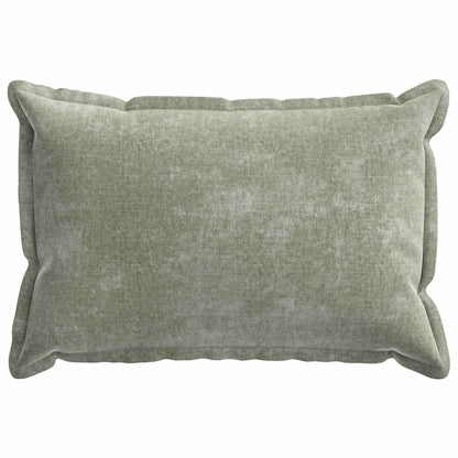 vidaXL Cushion Cover 6 pcs HOUTEN Green 50 x 80 cm Chenille Fabric 3
