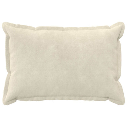 Cushion Cover 6 pcs HOUTEN Cream Microfiber Fleece