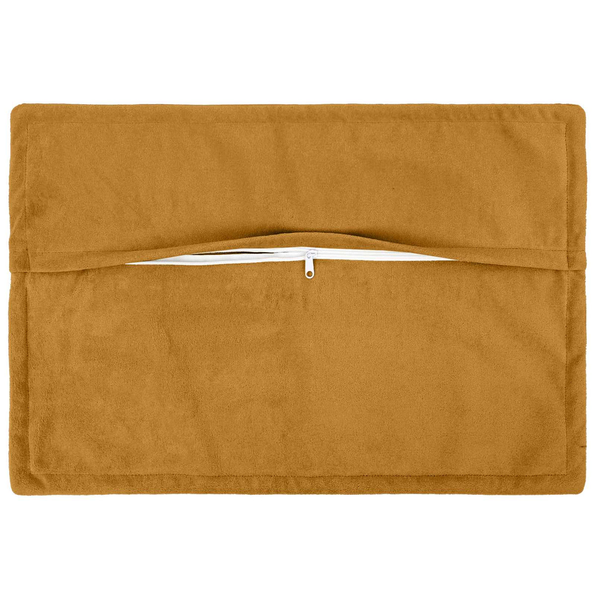 Cushion Cover 6 pcs HOUTEN Yellow Microfiber Fleece