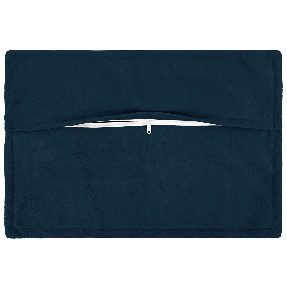 Cushion Cover 6 pcs HOUTEN Blue Microfiber Fleece