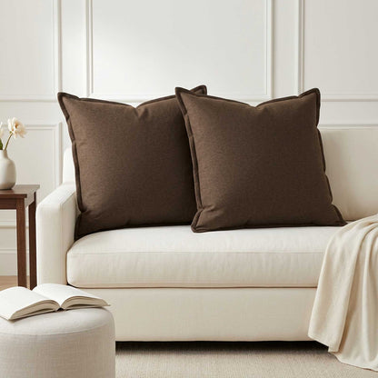 Cushion Pillow HOUTEN Faux Linen