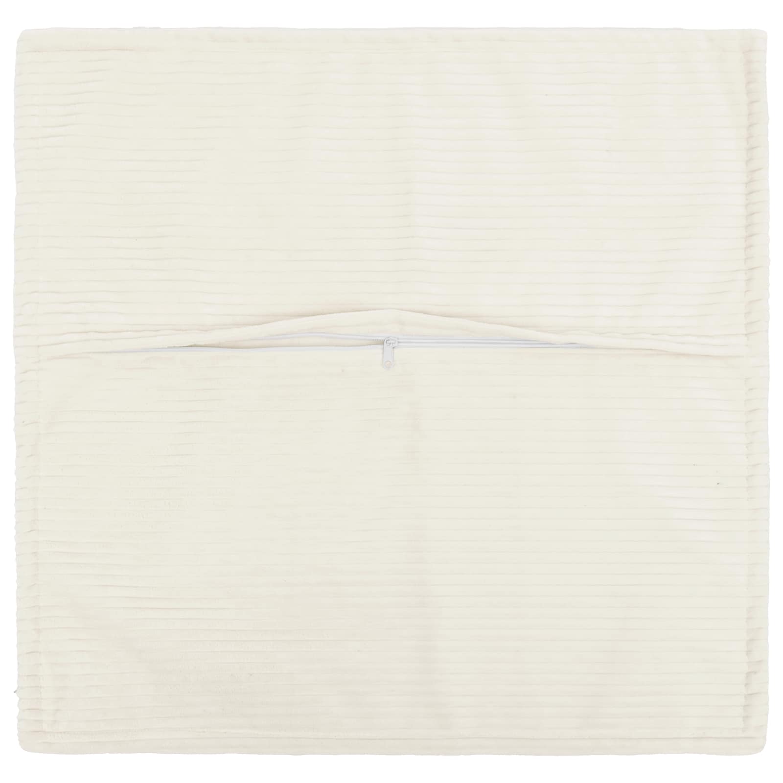 vidaXL Cushion Cover 6 pcs HOUTEN Cream 65 x 65 cm Corduroy 3