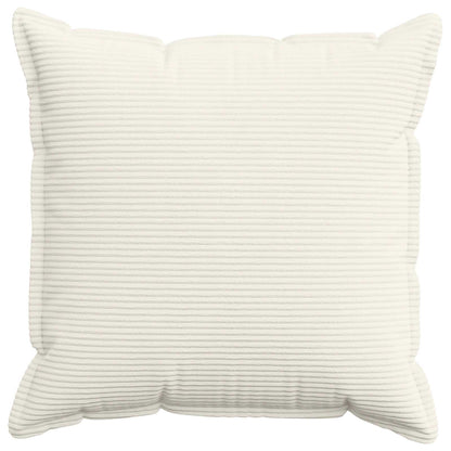 vidaXL Cushion Cover 6 pcs HOUTEN Cream 65 x 65 cm Corduroy 2