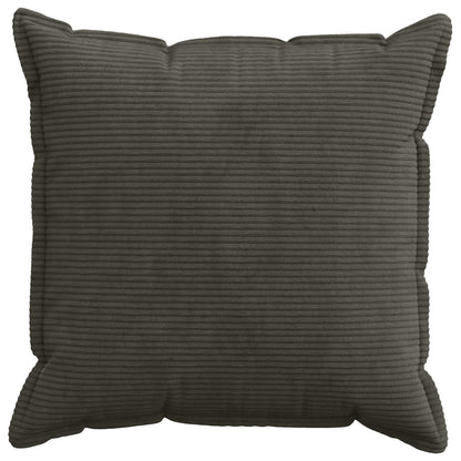 vidaXL Cushion Cover 6 pcs HOUTEN Anthracite 65 x 65 cm Corduroy 2