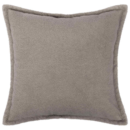 vidaXL Cushion Cover 6 pcs HOUTEN Light Grey 65 x 65 cm Bouclé 2