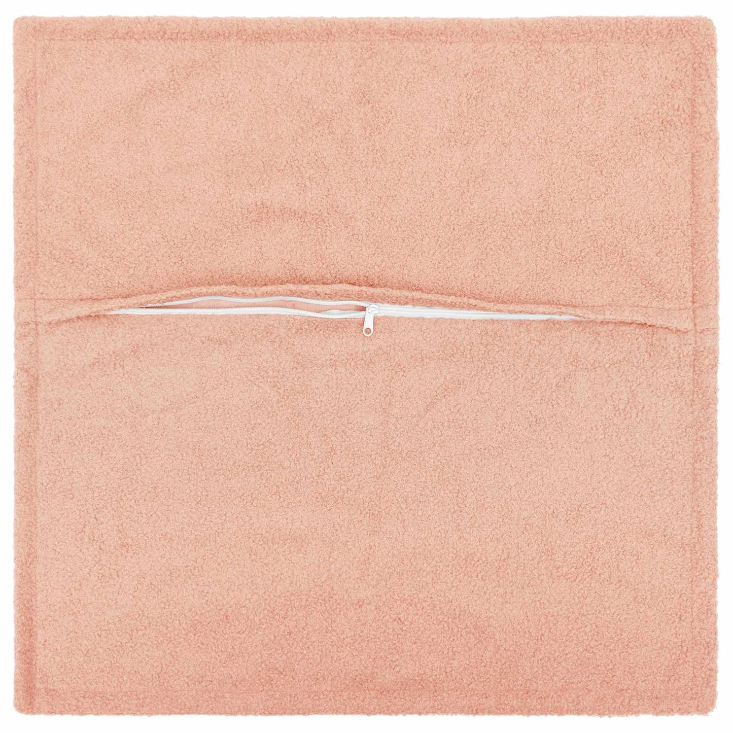 vidaXL Cushion Cover 6 pcs HOUTEN Pink 65 x 65 cm Bouclé 3