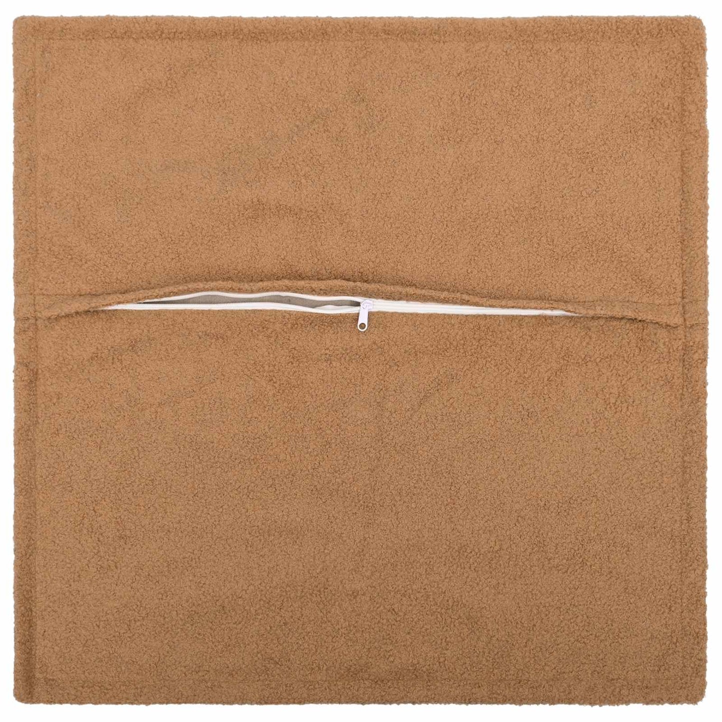 vidaXL Cushion Cover 6 pcs HOUTEN Beige 65 x 65 cm Bouclé 3