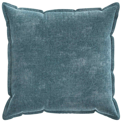 vidaXL Cushion Cover 6 pcs HOUTEN Blue 65 x 65 cm Chenille Fabric 3