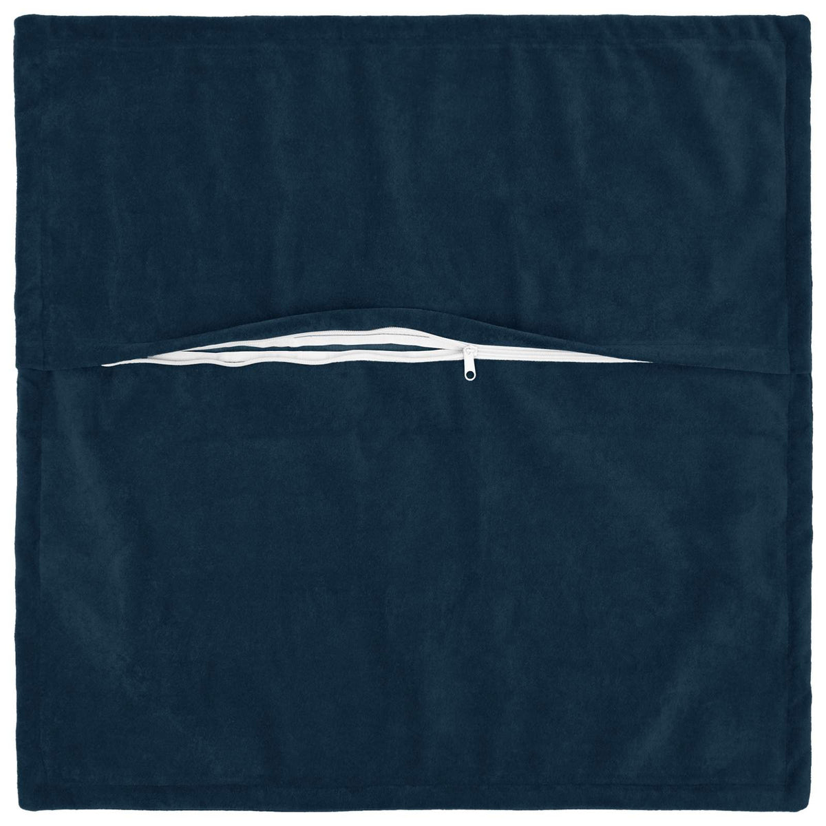 Cushion HOUTEN Blue Microfiber Fleece