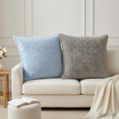 vidaXL Cushion Cover 6 pcs HOUTEN Light Grey 80 x 80 cm 1