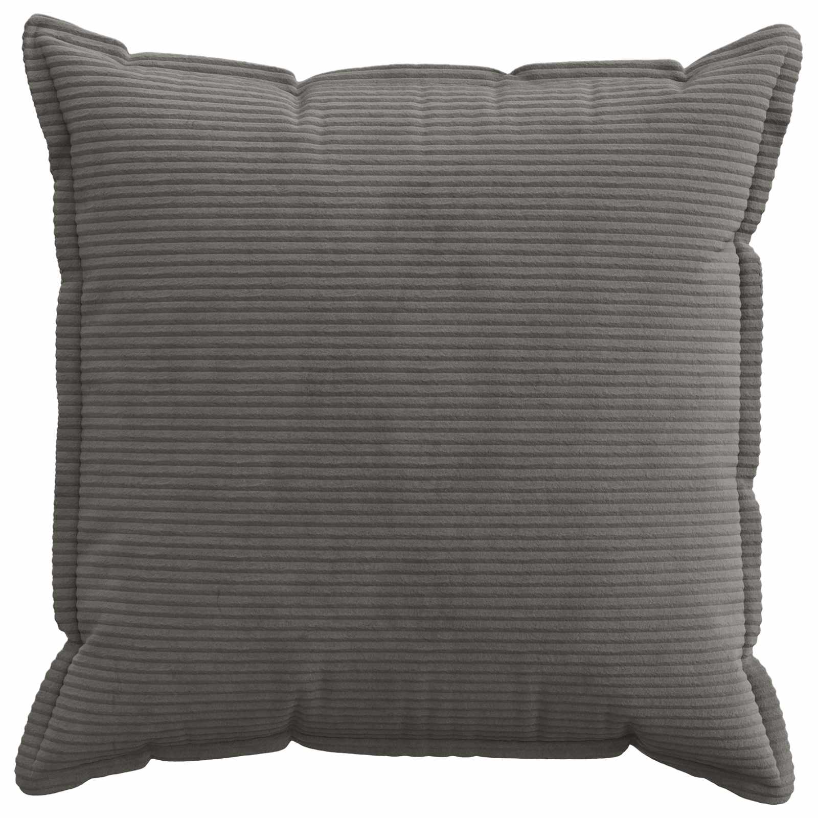 vidaXL Cushion Cover 6 pcs HOUTEN Dark Grey 70 x 70 cm Corduroy 2