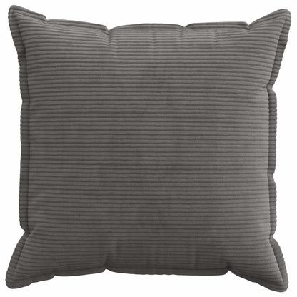 vidaXL Cushion Cover 6 pcs HOUTEN Dark Grey 70 x 70 cm Corduroy 2