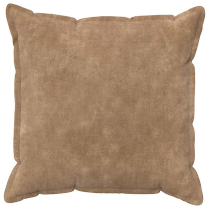 vidaXL Cushion Cover 6 pcs HOUTEN Taupe 70 x 70 cm Microfiber Fleece 2