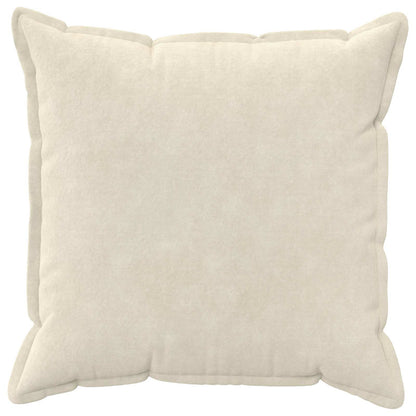 vidaXL Cushion Cover 6 pcs HOUTEN Cream 70 x 70 cm Microfiber Fleece 2