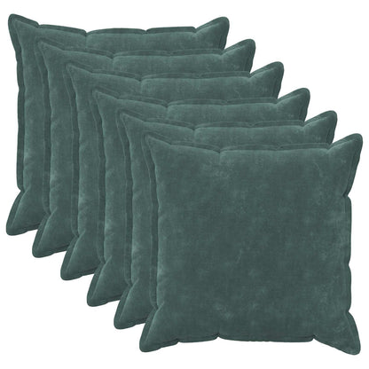 vidaXL Cushion Cover 6 pcs HOUTEN Sea Blue 70 x 70 cm 1