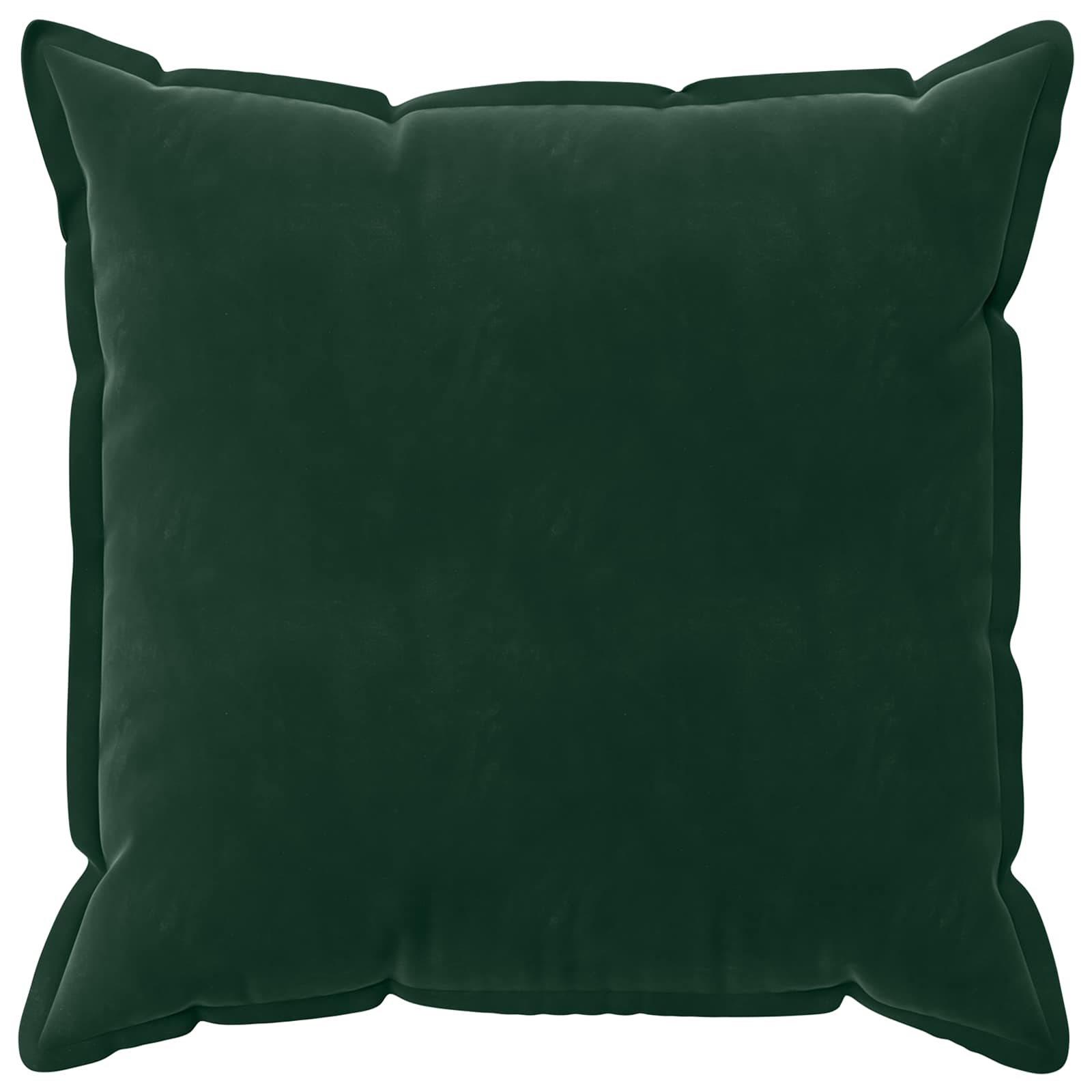 vidaXL Cushion Cover 6 pcs HOUTEN Dark Green 80 x 80 cm Velvet 3