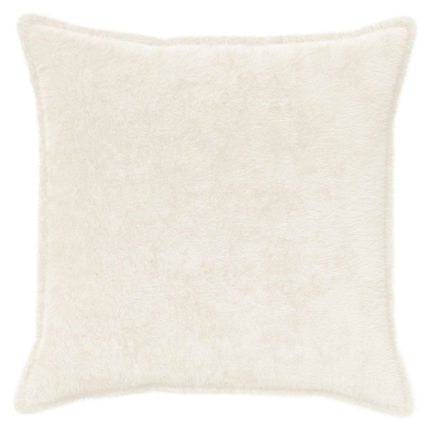 vidaXL Cushion Cover 6 pcs HOUTEN White 80 x 80 cm Faux Rabbit Fur 3