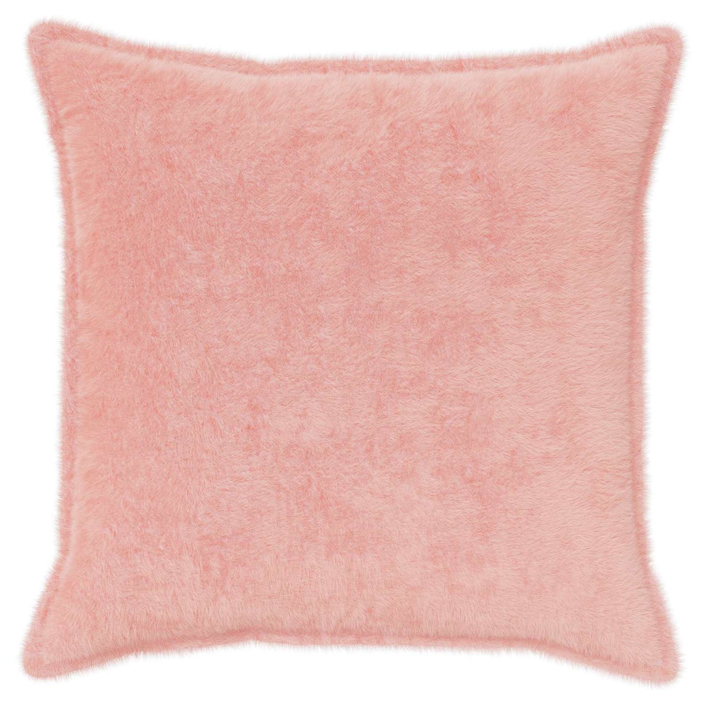 vidaXL Cushion Cover 6 pcs HOUTEN Pink 80 x 80 cm Faux Rabbit Fur 3