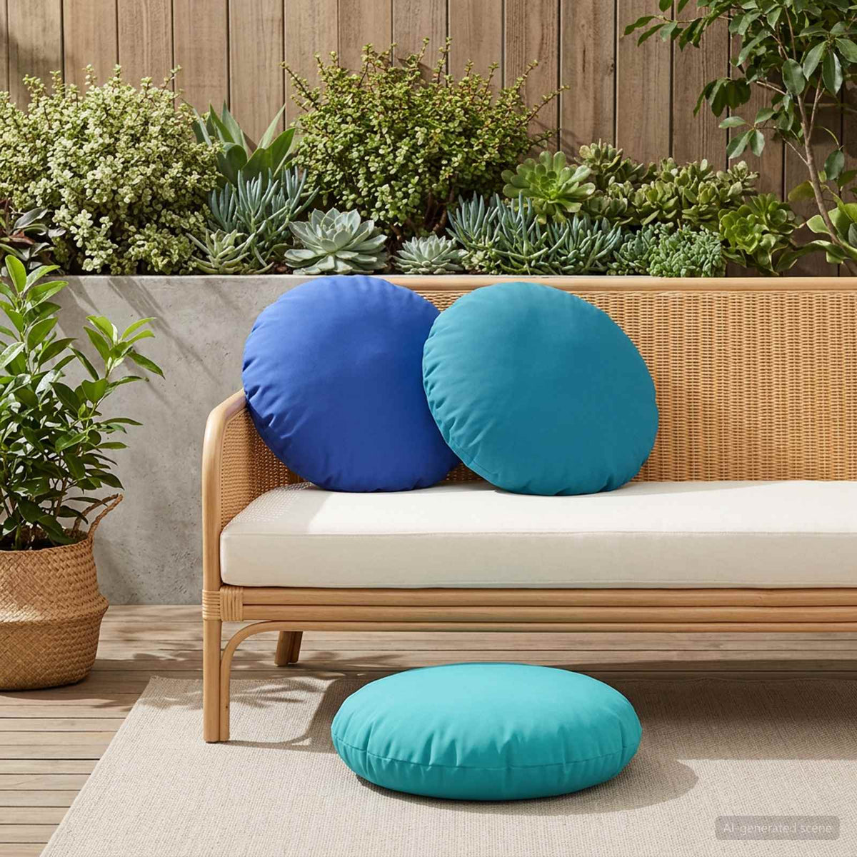 Throw Pillow HEERLEN Dia Polyester