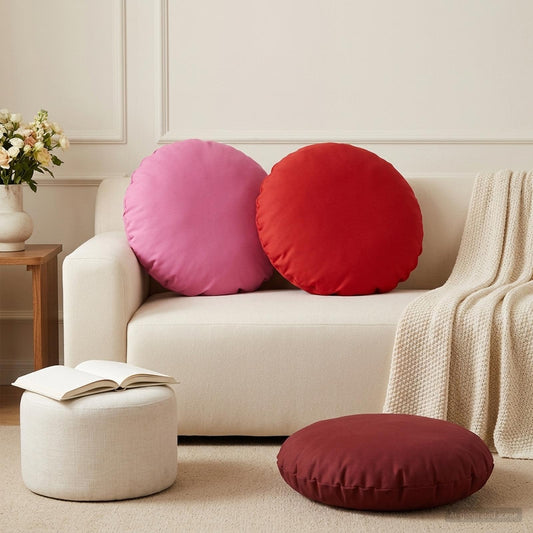 Throw Pillow HEERLEN Dia Polyester