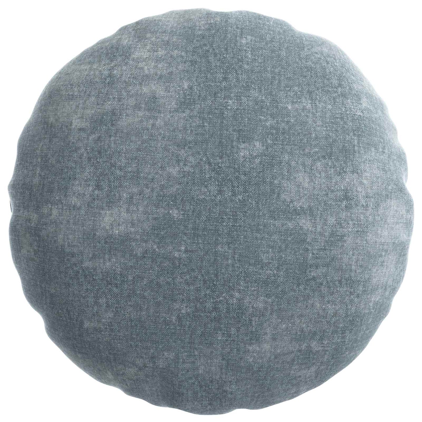 vidaXL Cushion Cover 6 pcs HEERLEN Light Blue Ø 60 cm Chenille Fabric 3