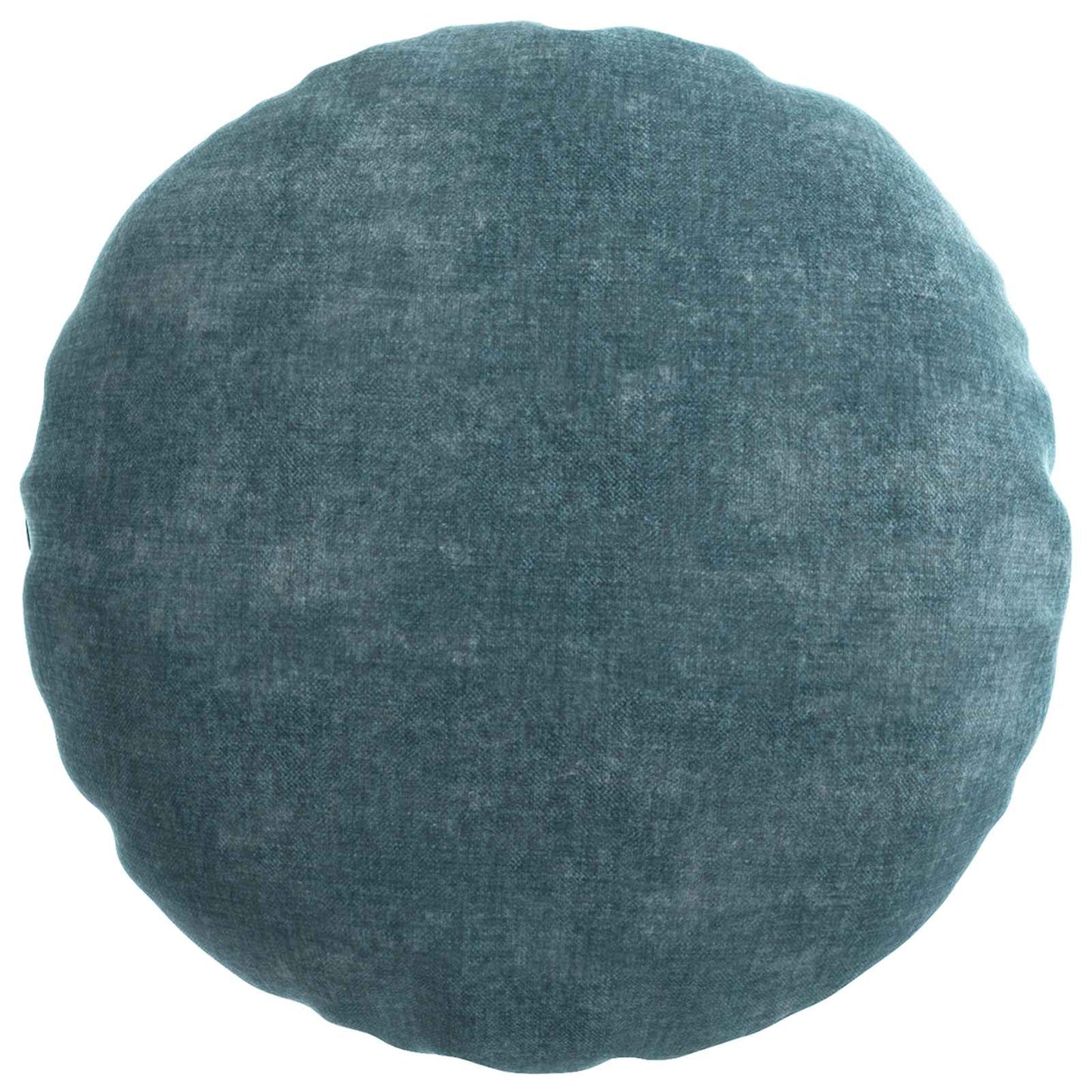 vidaXL Cushion Cover 6 pcs HEERLEN Blue Ø 60 cm Chenille Fabric 3