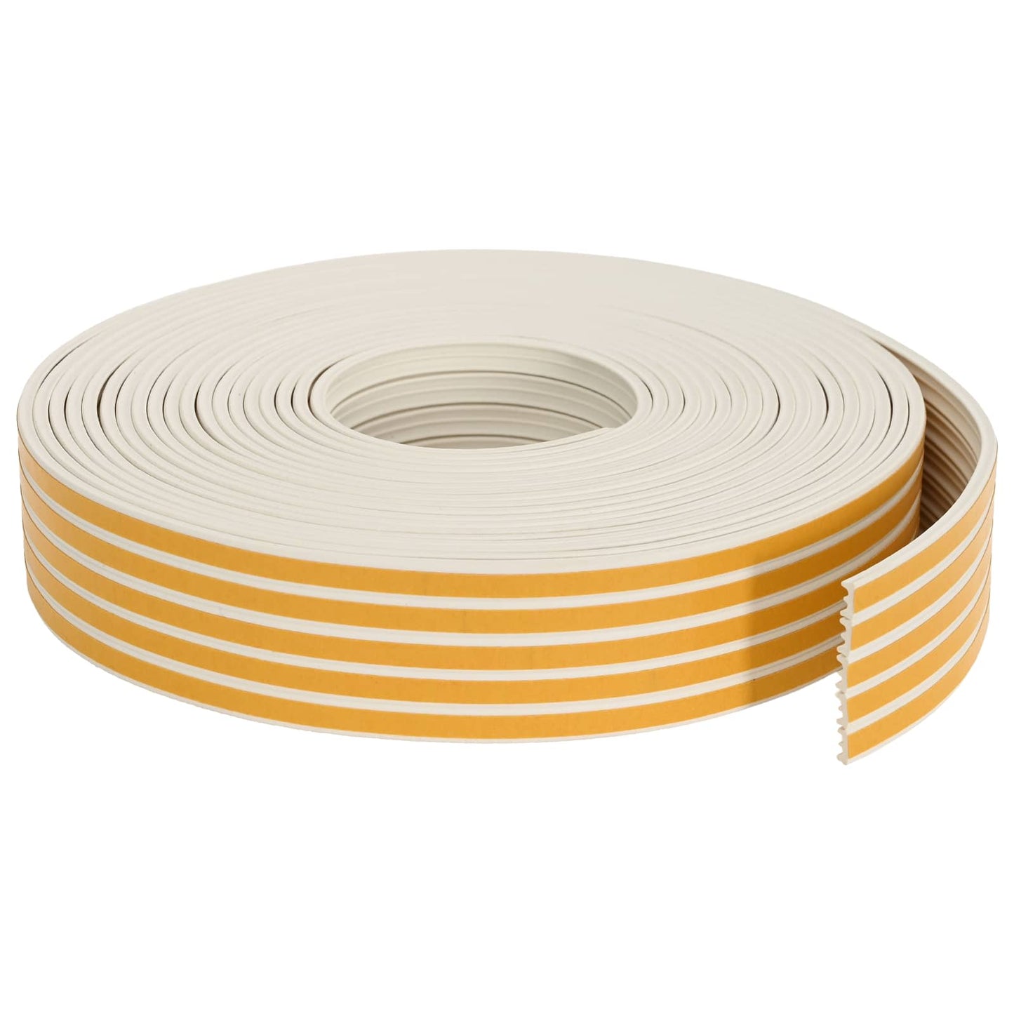vidaXL Self-Adhesive Window Seal White 15 x 8 mm 50 m EPDM Foam 2