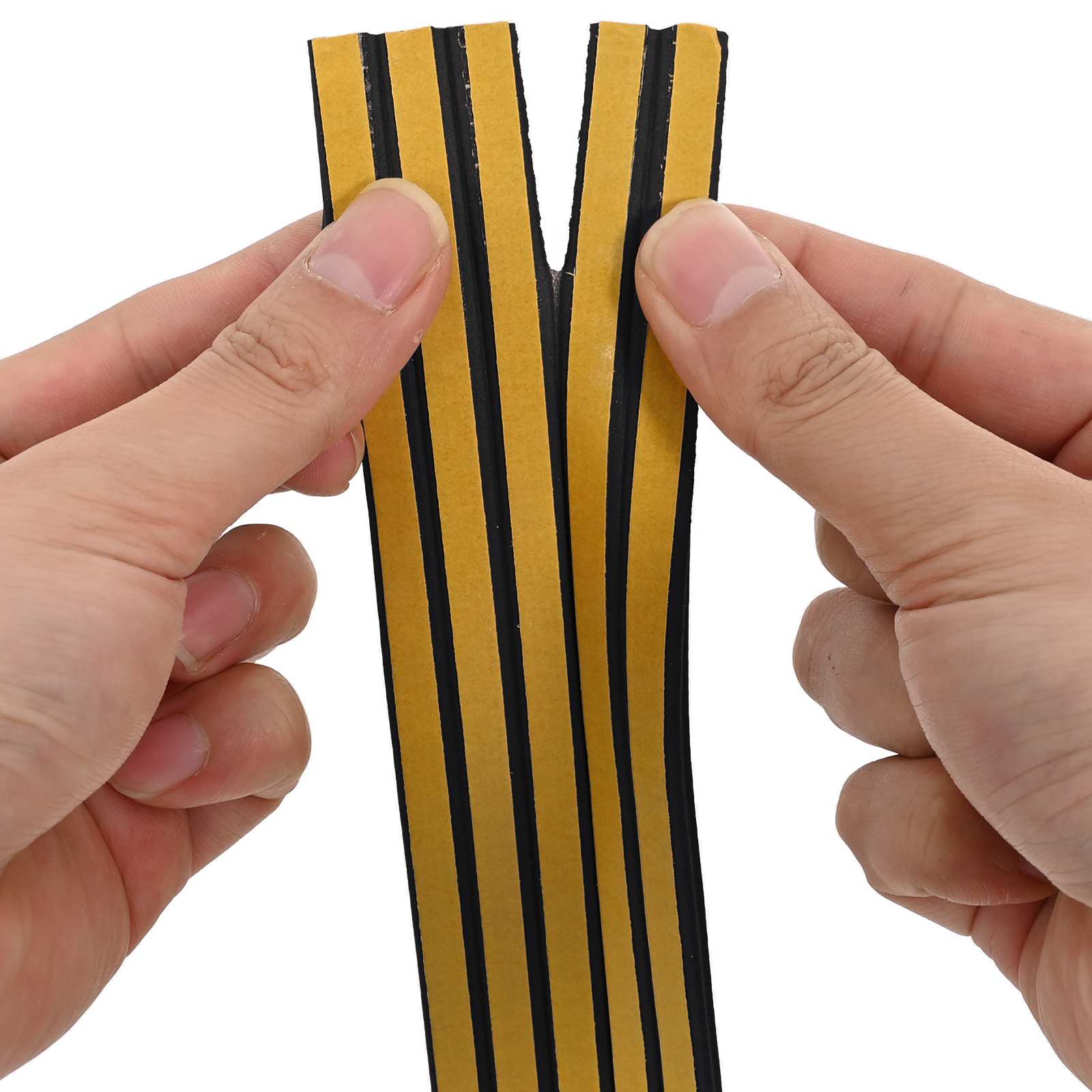 vidaXL Self-Adhesive Window Seal Black 15 x 8 mm 50 m EPDM Foam 4