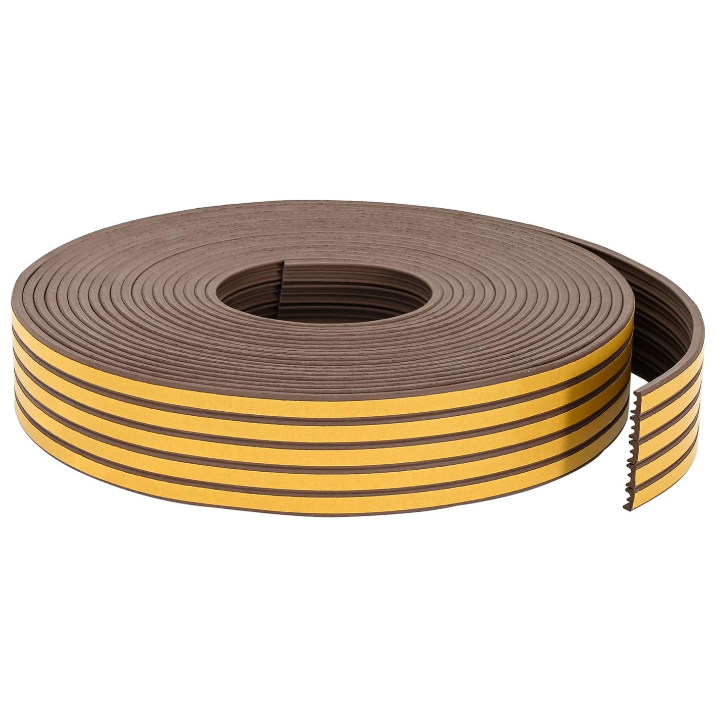 vidaXL Self-Adhesive Window Seal Brown 15 x 8 mm 50 m EPDM Foam 2