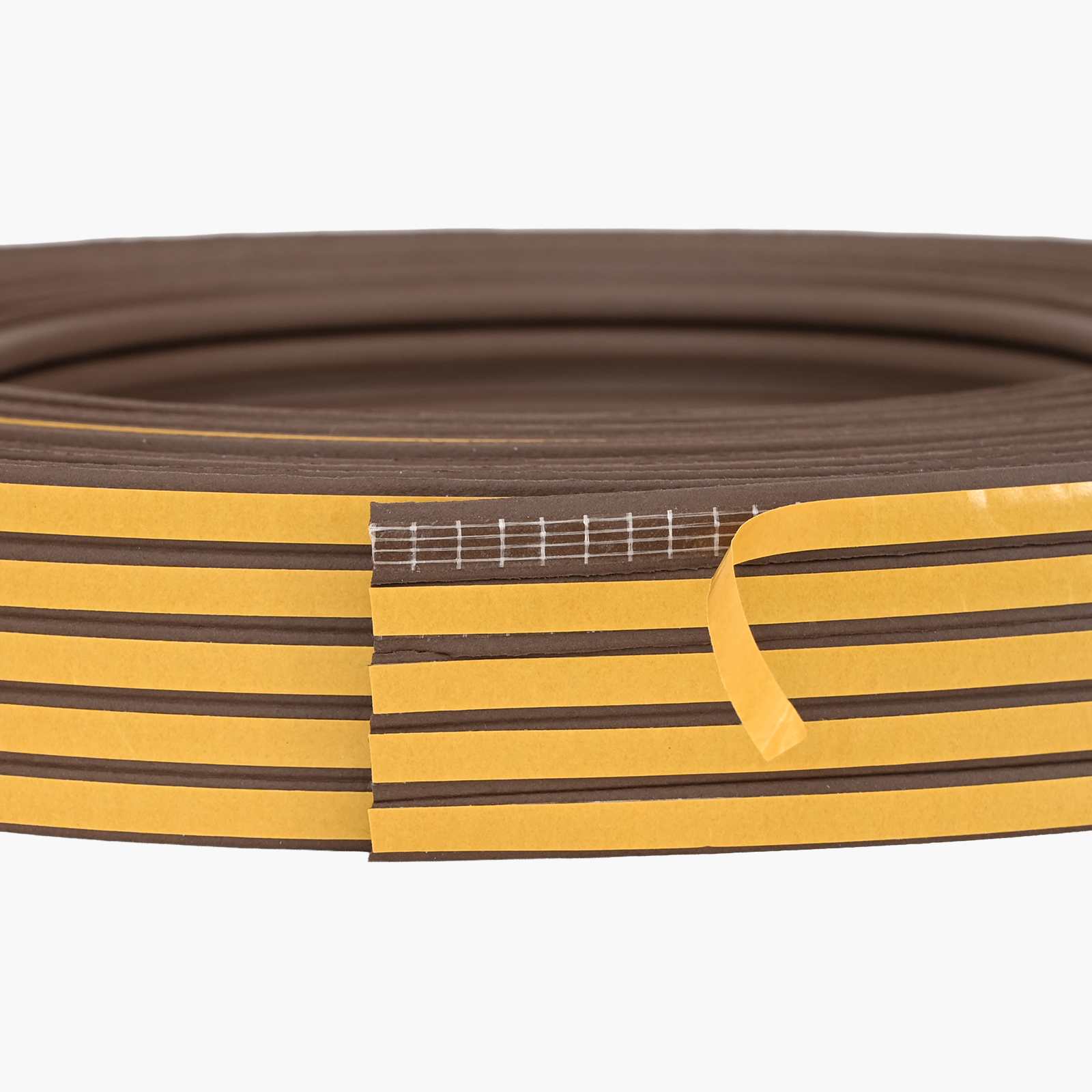 vidaXL Self-Adhesive Window Seal Brown 15 x 8 mm 50 m EPDM Foam 5