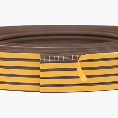 vidaXL Self-Adhesive Window Seal Brown 15 x 8 mm 50 m EPDM Foam 5