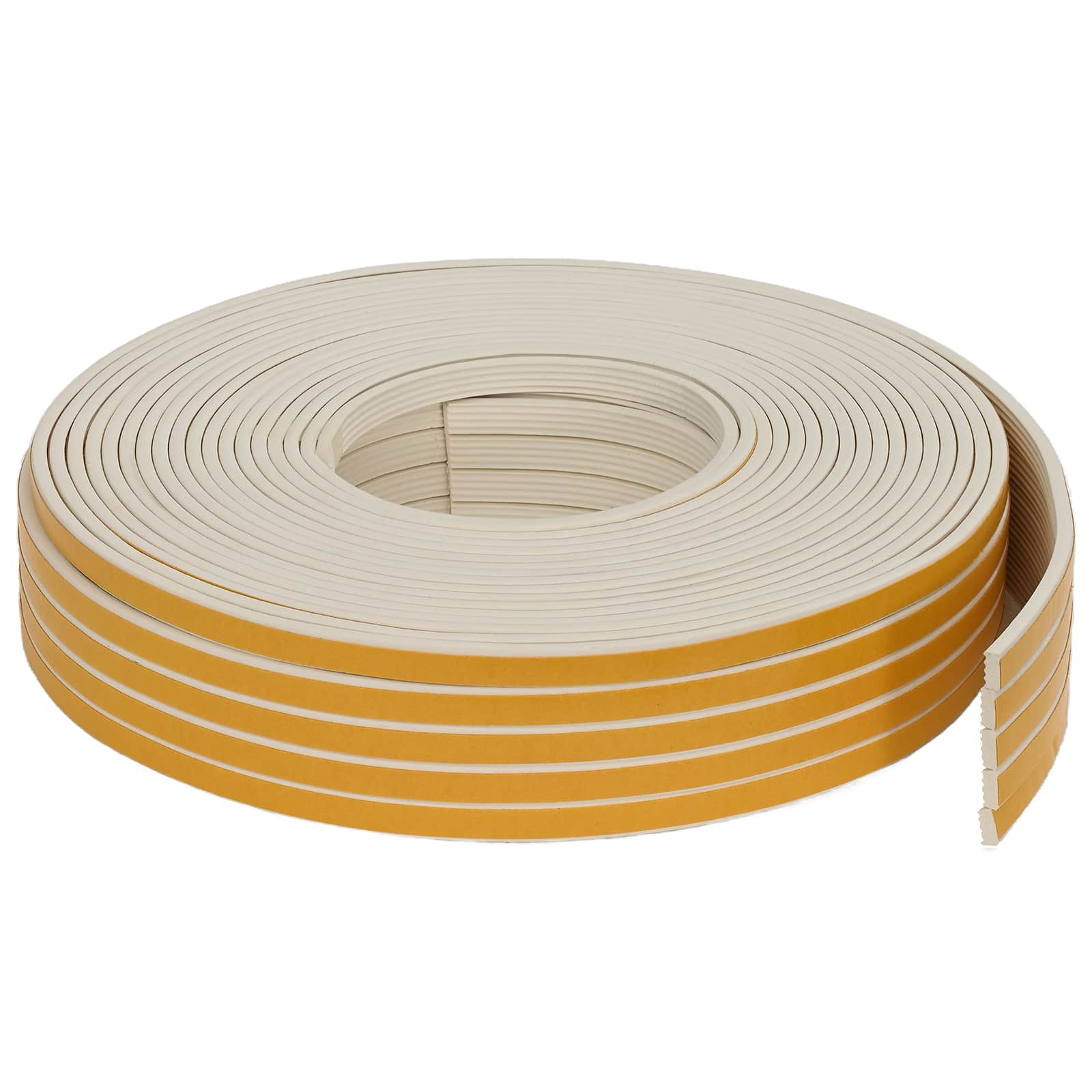 vidaXL Self-Adhesive Window Seal White 15 x 8 mm 50 m EPDM Foam 2