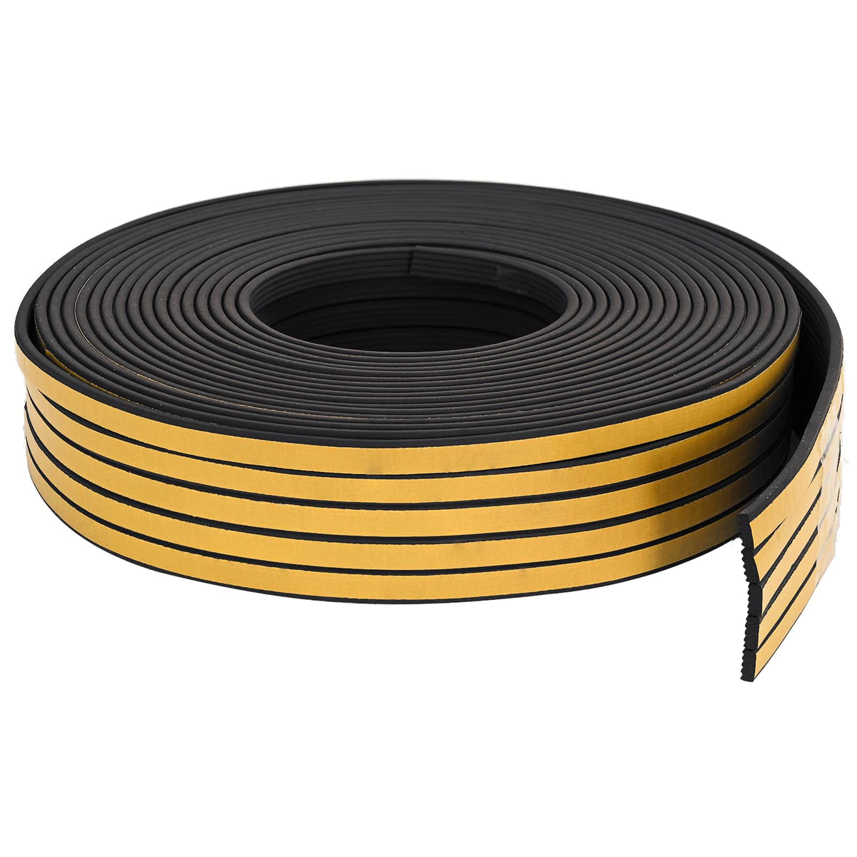 Self-Adhesive Window Seal Black 50 m EPDM Foam