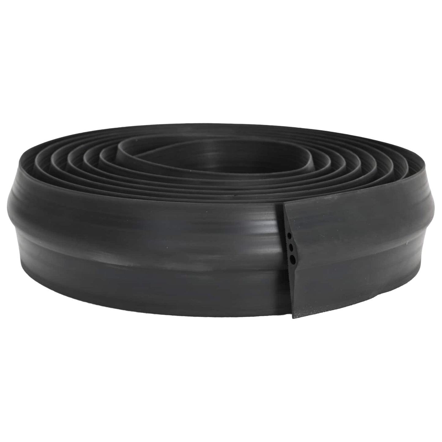 vidaXL Garage Floor Seal Black 78 x 14 mm 5.5 m EPDM Rubber 2