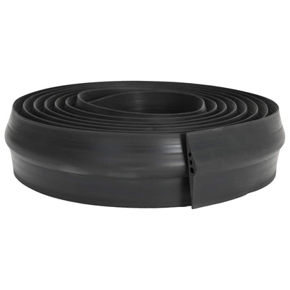 vidaXL Garage Floor Seal Black 112 x 20 mm 3.5 m EPDM Rubber 2