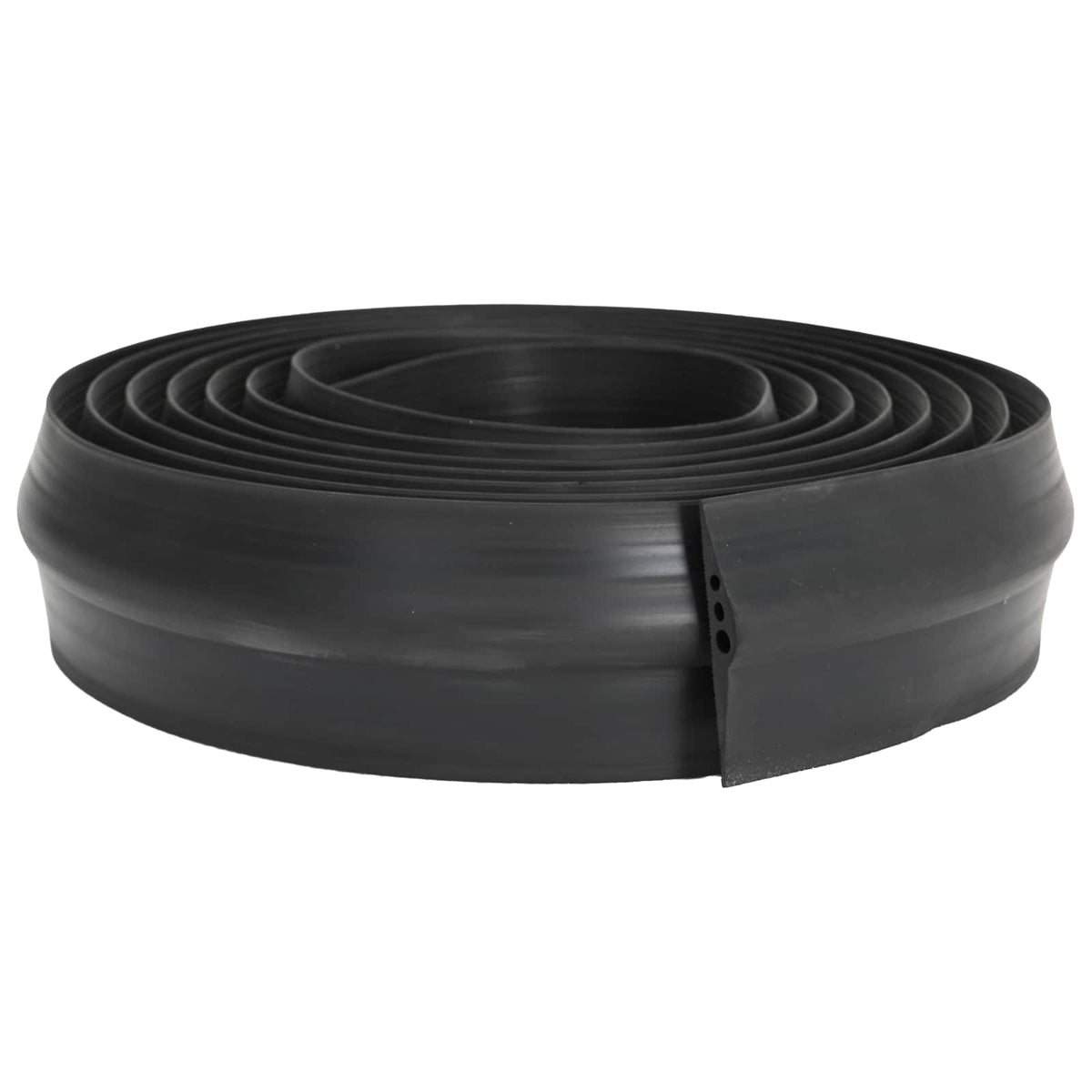 Garage Floor Seal Black 112 x 20 mm EPDM Rubber Arched (20 x 112 mm) 4 m