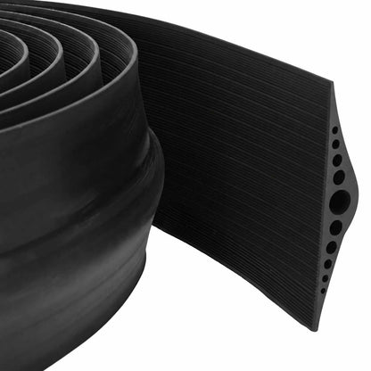 vidaXL Garage Floor Seal Black 155 x 28 mm 1.5 m EPDM Rubber 1