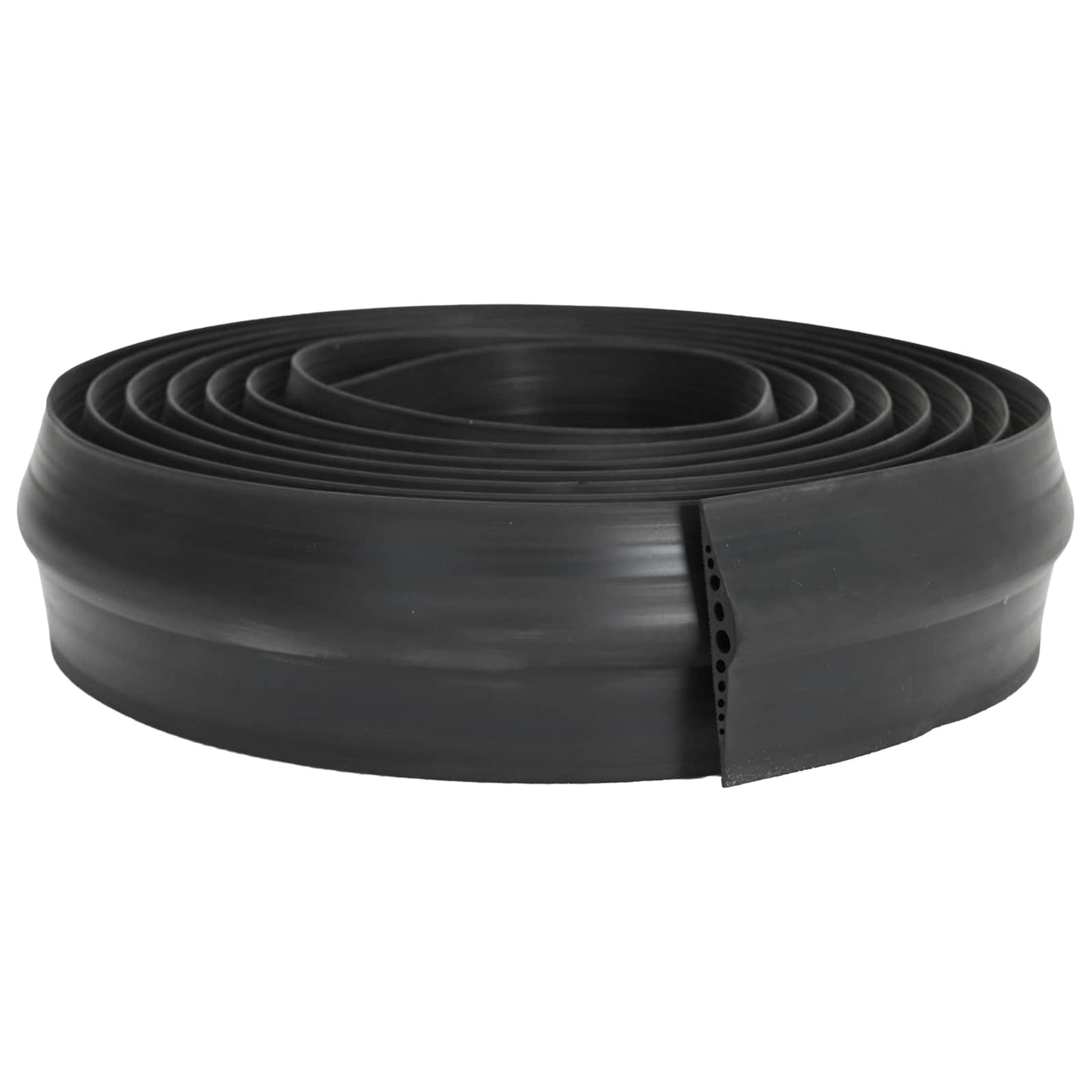 vidaXL Garage Floor Seal Black 155 x 28 mm 1.5 m EPDM Rubber 2