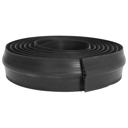 vidaXL Garage Floor Seal Black 155 x 28 mm 1.5 m EPDM Rubber 2