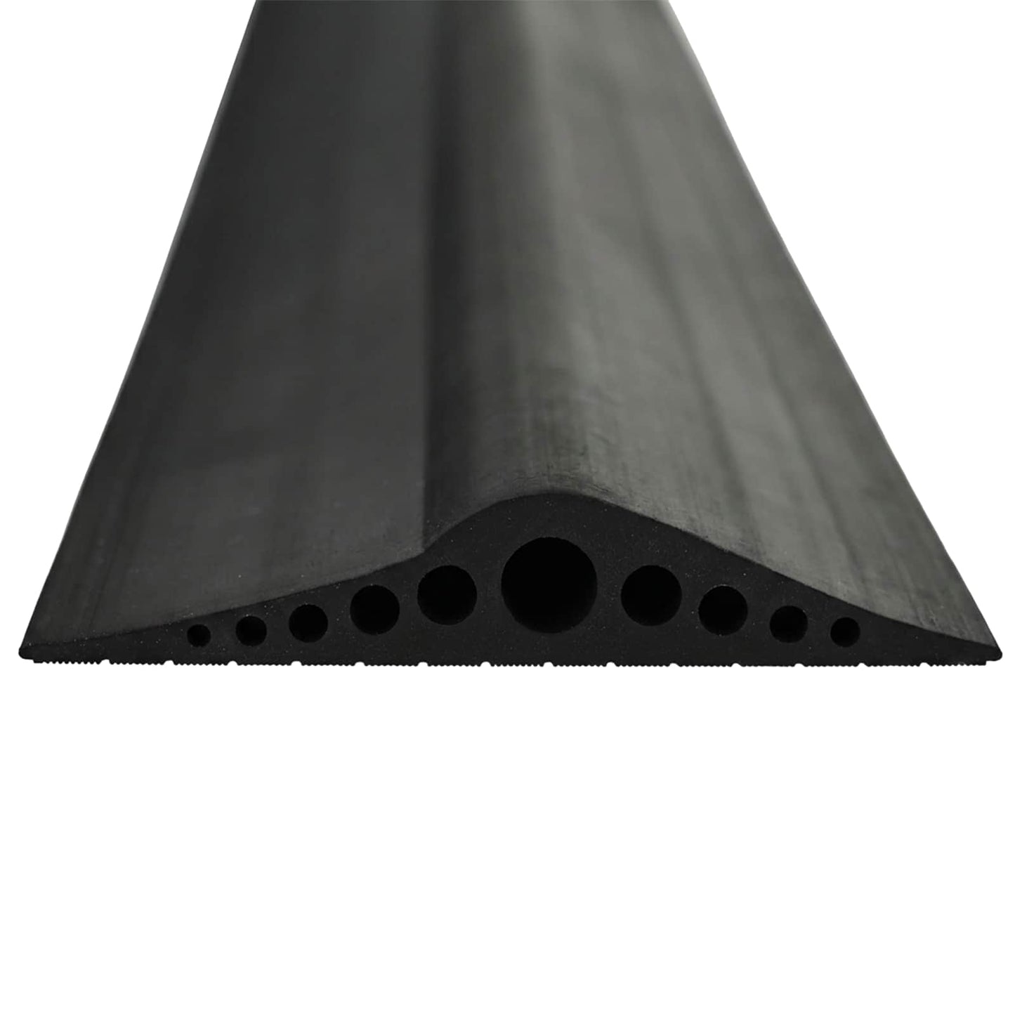 vidaXL Garage Floor Seal Black 155 x 28 mm 1.5 m EPDM Rubber 3