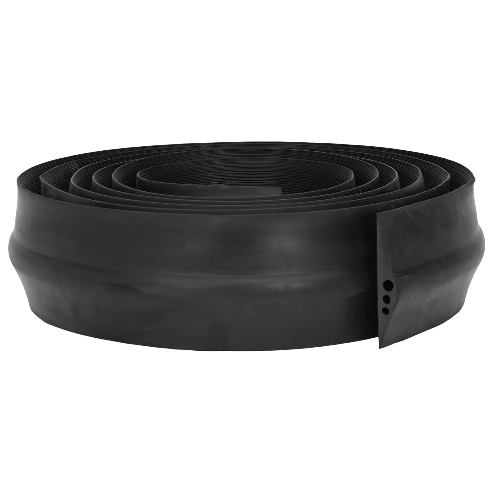 vidaXL Garage Floor Seal Black 75 x 12 mm 8 m EPDM Rubber 2