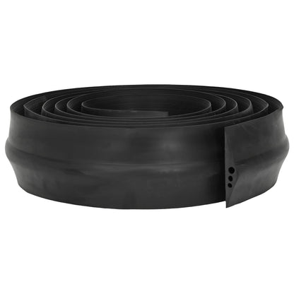 vidaXL Garage Floor Seal Black 75 x 12 mm 8 m EPDM Rubber 2