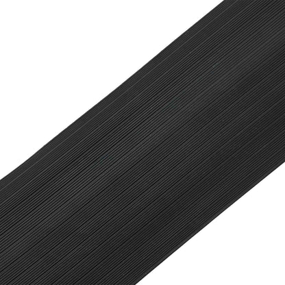 vidaXL Garage Floor Seal Black 74 x 20 mm 5 m EPDM Rubber 4