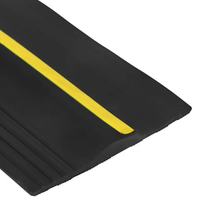 vidaXL Garage Floor Seal Black and Yellow 12 x 90 mm 10 m PVC 5