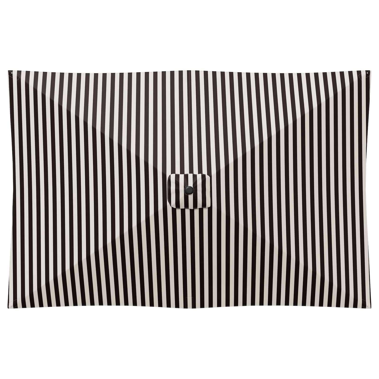 vidaXL Garden Parasol 200 x 300 cm Polyester Rectangular 4